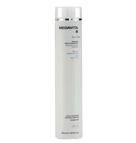 Шампунь для відновлення балансу жирної шкіри голови / Medavita Requilibre Shampoo Sebo-Equilibrante 01121 фото