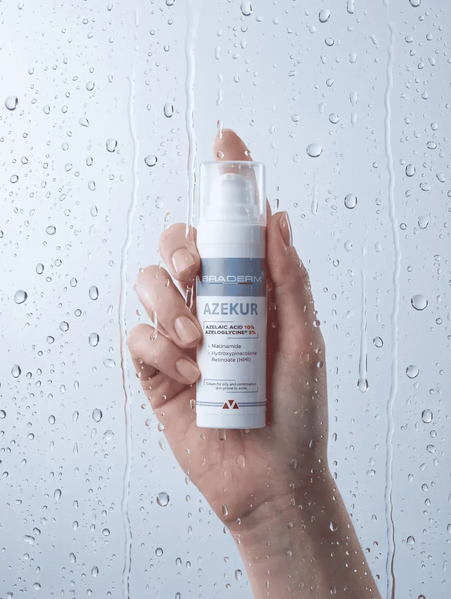 Крем для комплексного контролю акне та підтримки ремісії Braderm Azekur Cream (Азекур крем) 00-0093903 фото